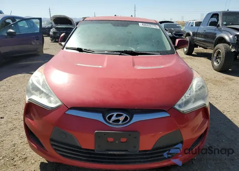 2012 Hyundai Veloster z USA, uszkodzony, nr VIN KMHTC6AD6CU042853